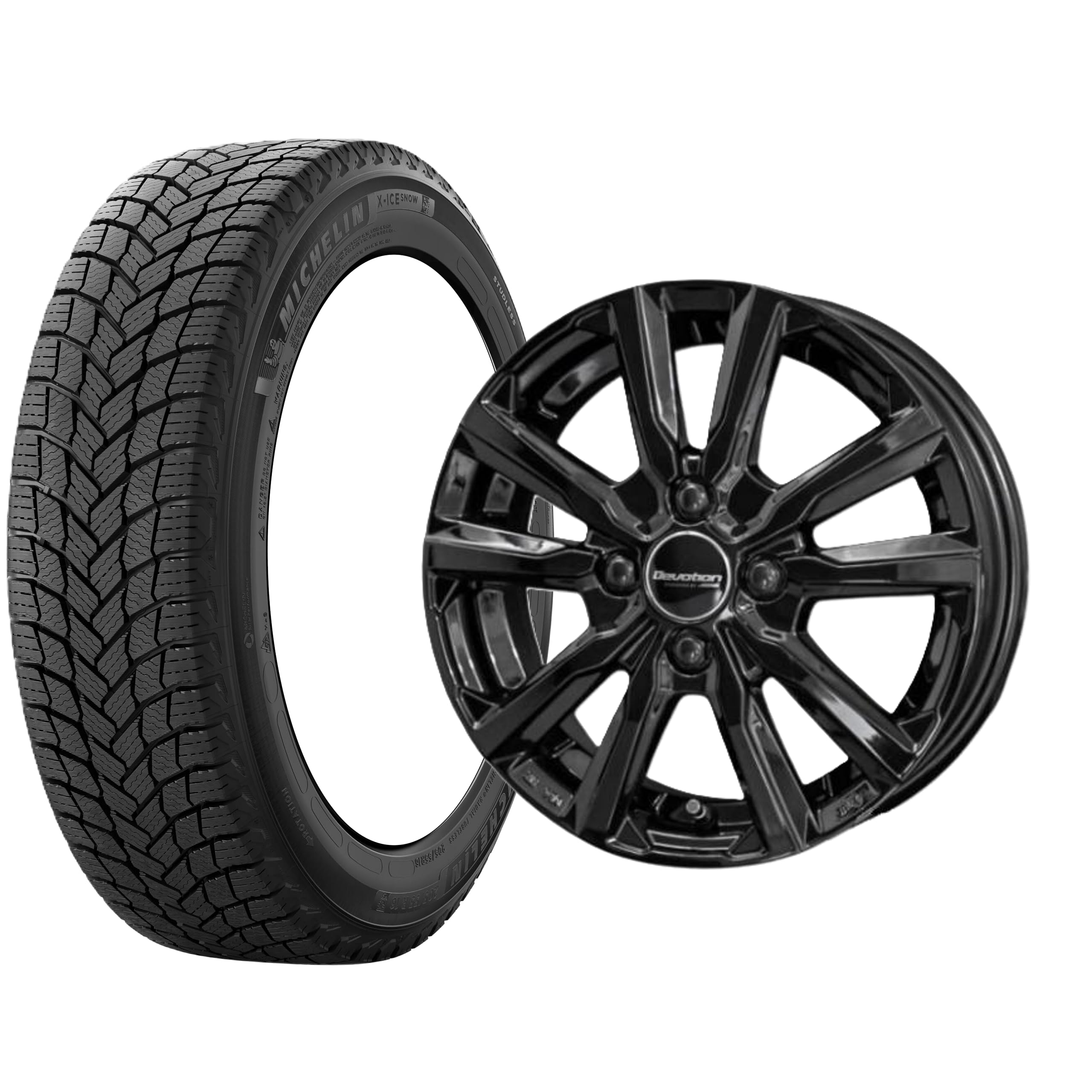 Amazon | 【スタッドレスタイヤ・アルミホイール4本セット】 MICHELIN